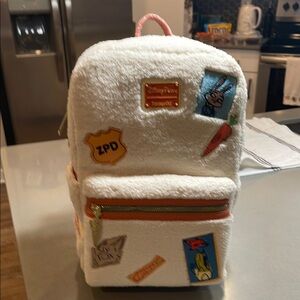 Disney Loungefly Zootopia Sherpa Backpack